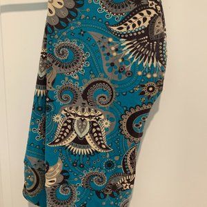 Lularoe Paisley Tall & Curvy Leggings